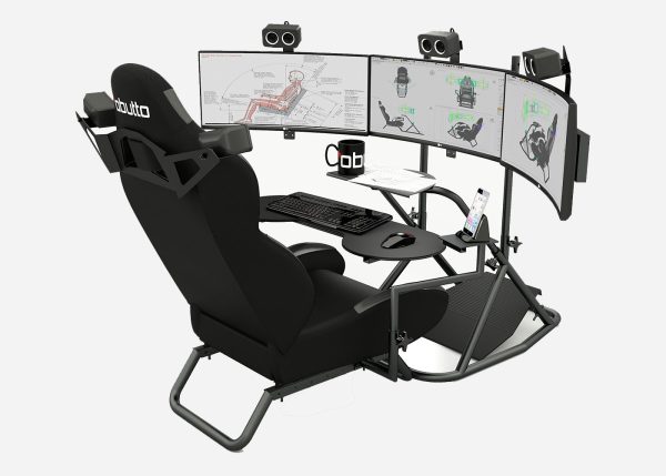 Ghế Obutto ozone o2T ghế mô phỏng sim racing làm việc workstation