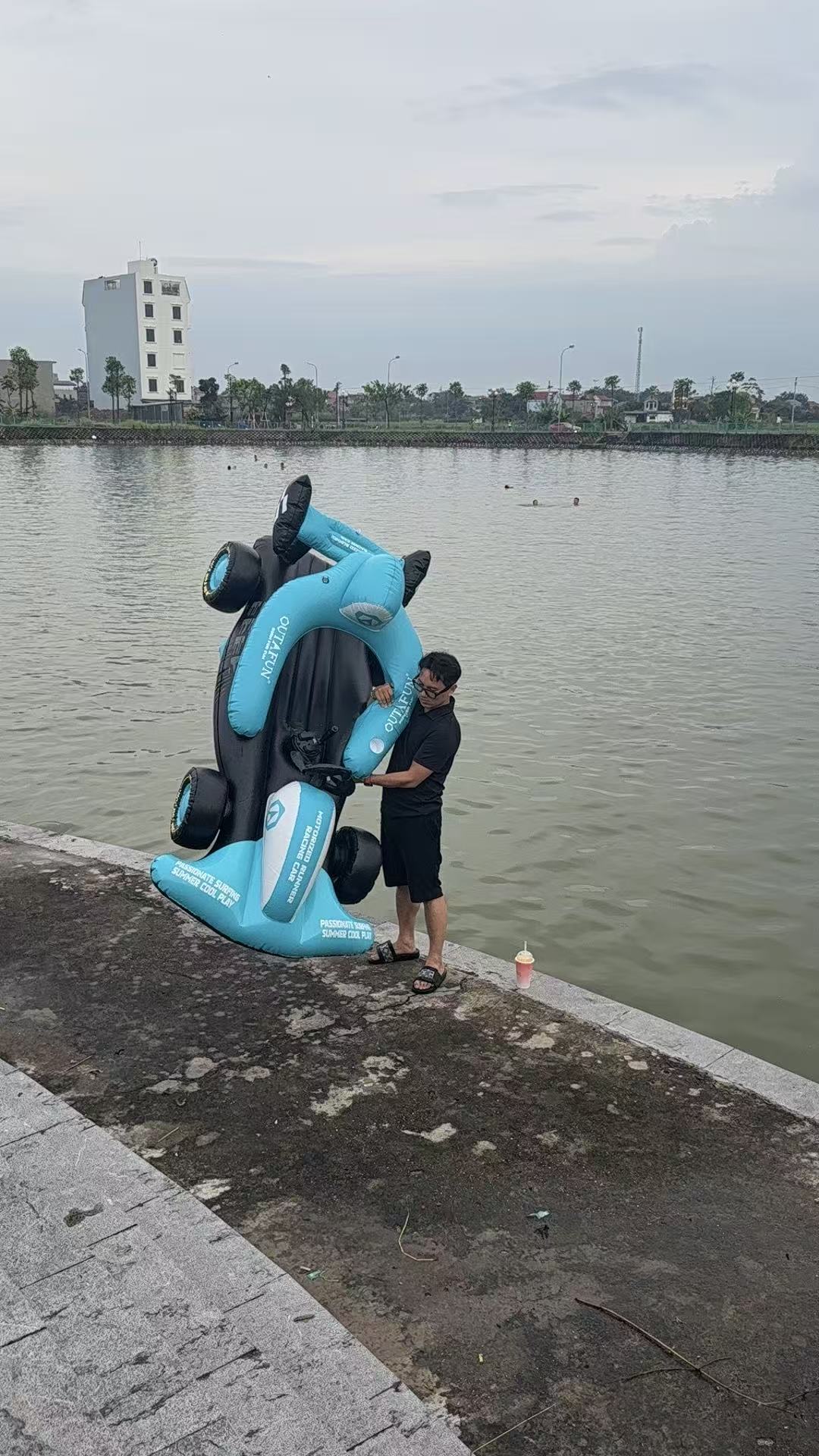 Phao Bơi Có Động Cơ dTien87 F1 Racing - Image 3